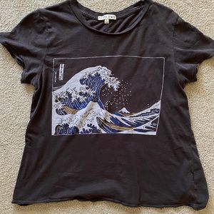 Urban Outfitters “The Great Wave” Graphic Tee